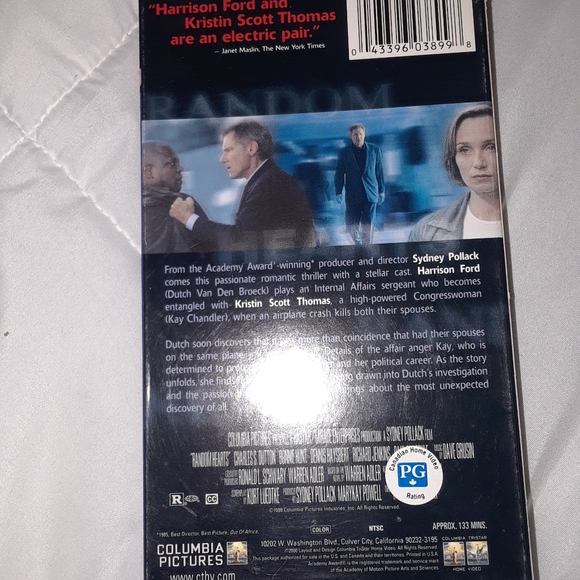 6/$15 Random hearts Columbia pictures VHS video tape - Picture 3 of 4